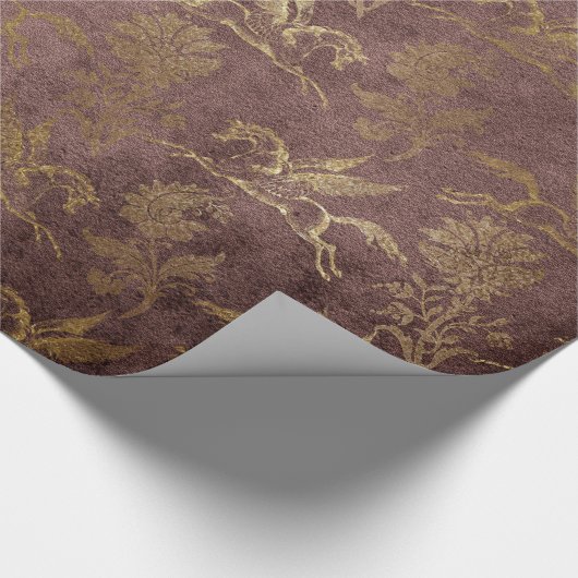 ヴィンテージの神話のファンタジーのペガソスの壁紙 ラッピングペーパー (角)