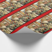 ヴィンテージの神7月Tomte ラッピングペーパー (角)