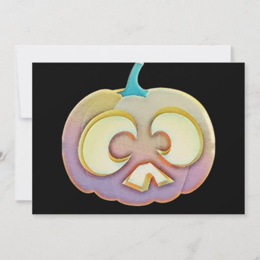 ヴィンテージの秋のトマト　秋の色彩　水彩　イ ンウィ 招待状 (正面)