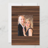 ヴィンテージの秋 – 秋結婚フローラの写真 セーブザデート (裏面)