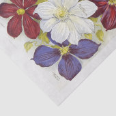 ヴィンテージの種のパケットに着想を得たデコパージュ 薄葉紙 (詳細)