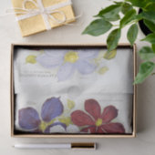 ヴィンテージの種のパケットに着想を得たデコパージュ 薄葉紙 (ギフト)