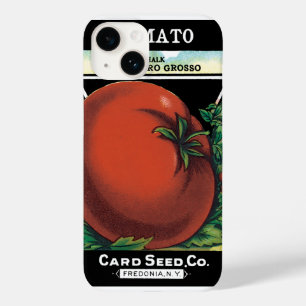 ヴィンテージの種パケットラベルアート、トマト ポモドーロ Case-Mate iPhone 14ケース