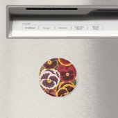 ヴィンテージの種パケットラベル、庭のパンジー花 マグネット (インサイチュ (食洗機))