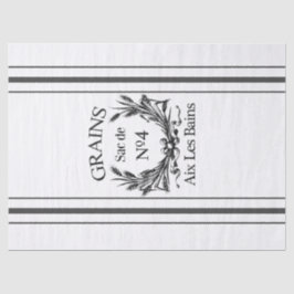 ヴィンテージの穀物袋ティッシュペーパー 薄葉紙