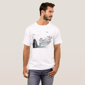 ヴィンテージの積み込み Tシャツ (正面フル)