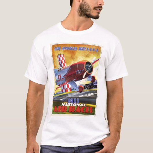 ヴィンテージの空気レーサー Tシャツ (正面)