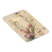 ヴィンテージの童話、三つの喜びに満ちた精霊 マグネット (右側)