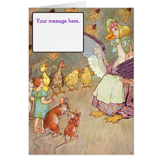 ヴィンテージの童謡のカスタム (正面)