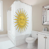 ヴィンテージの笑顔 シャワーカーテン (インサイチュ)