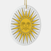 ヴィンテージの笑顔 セラミックオーナメント (右)