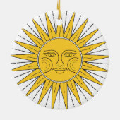 ヴィンテージの笑顔 セラミックオーナメント (裏面)