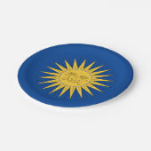 ヴィンテージの笑顔 ペーパープレート (アングル)