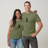 ヴィンテージの第1次世界大戦のDoughboyの兵士 Tシャツ (ユニセックス)