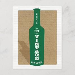 ヴィンテージの第90誕生日のワインのパーティの招待状 招待状