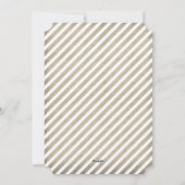 ヴィンテージの筆記体のメリークリスマスの写真のコラージュ シーズンカード (裏面)