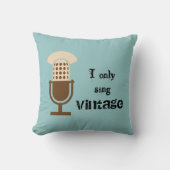 ヴィンテージの等級綿の枕16x16 クッション (正面)