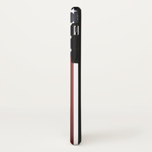 ヴィンテージの米国旗の名前をカスタムする Case-Mate iPhoneケース (裏面/左)