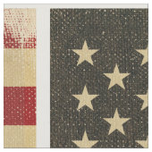 ヴィンテージの米国旗 ファブリック (クローズアップ)