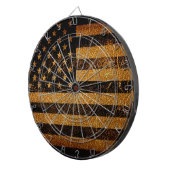 ヴィンテージの米国旗#3 ダーツボード (正面右)