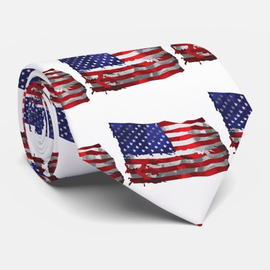 ヴィンテージの米国旗Thunder_Cove ネクタイ (ロール)