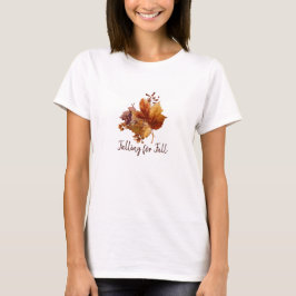 ヴィンテージの紅葉  Tシャツ