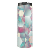 ヴィンテージの紙吹雪の背景 タンブラー (裏面)