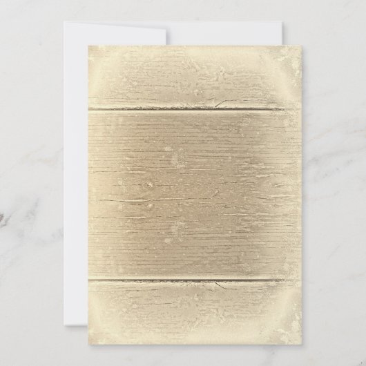 ヴィンテージの素朴なメイソンの瓶は日付カードを保存 セーブザデート (裏面)