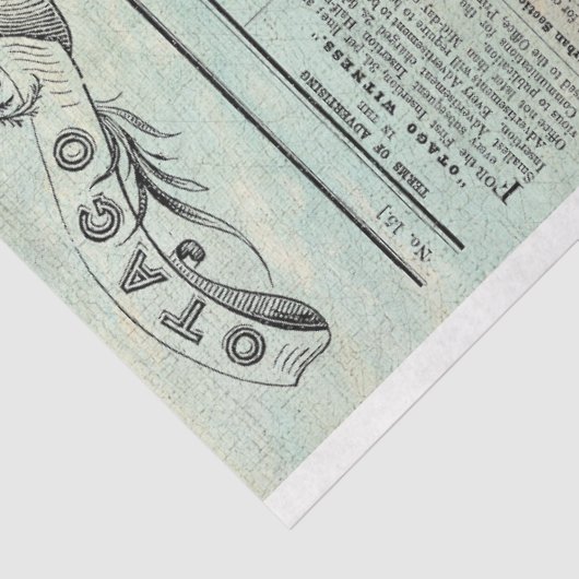 ヴィンテージの素朴テクスチャの動揺して切り離し 薄葉紙 (詳細)