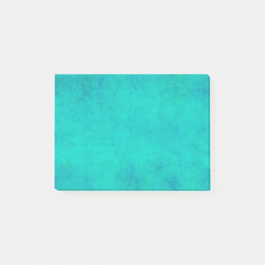 ヴィンテージの紫色の水の青緑の羊皮紙 ポストイット (正面)