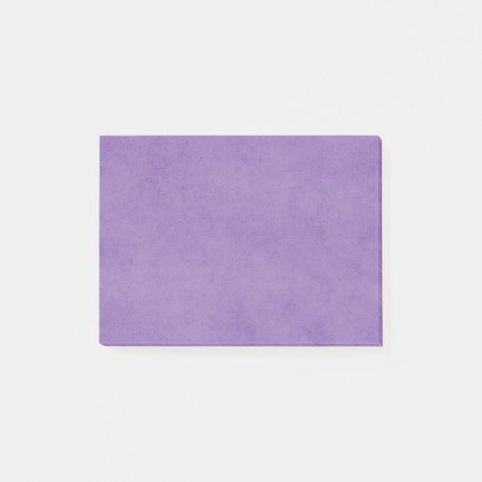 ヴィンテージの紫色の紙の羊皮紙の背景のテンプレート ポストイット (正面)