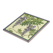 ヴィンテージの紫色の藤のタイル タイル (側面)