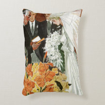 ヴィンテージの結婚式の儀式と花嫁と花婿