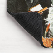 ヴィンテージの結婚式の儀式と花嫁と花婿 マウスパッド (コーナー)