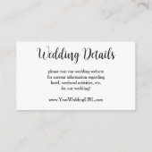 ヴィンテージの結婚式の新郎新婦ケーキを切る エンクロージャーカード (裏面)