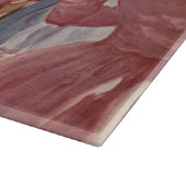 ヴィンテージの結婚式の新郎新婦ケーキを切る カッティングボード (角)