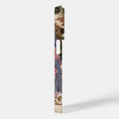 ヴィンテージの結婚式の新郎新婦ケーキを切る Case-Mate iPhoneケース (裏面 / 右)