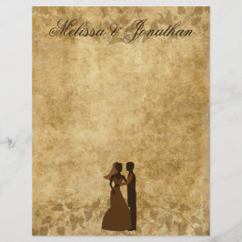 ヴィンテージの結婚式の新郎新婦