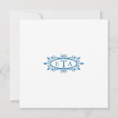 ヴィンテージの結婚式招待状 招待状 (裏面)