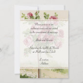 ヴィンテージの結婚式招待状 招待状 (正面)