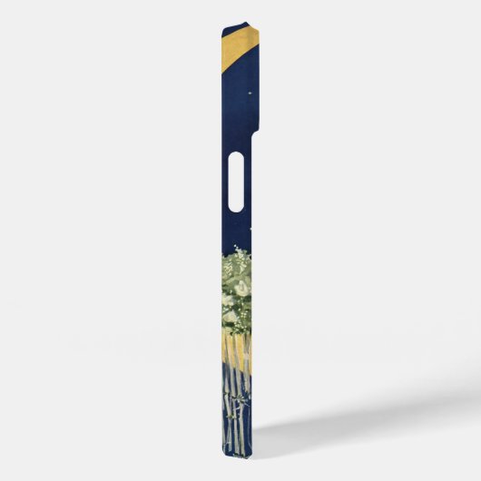 ヴィンテージの結婚式、かわいい新郎新婦の月 Case-Mate iPhoneケース (裏面 / 右)