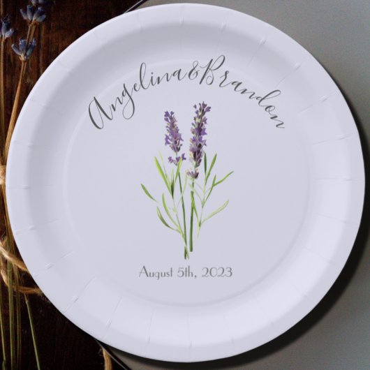 ヴィンテージの結婚式 ペーパープレート