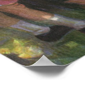 ヴィンテージの結婚式、子供たちが花嫁と花婿を装う ポスター (角)