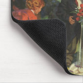 ヴィンテージの結婚式、子供たちが花嫁と花婿を装う マウスパッド (コーナー)