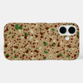 ヴィンテージの絵を描装飾スパッタ壁紙パターン Case-Mate iPhoneケース (裏面 (横))