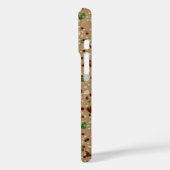 ヴィンテージの絵を描装飾スパッタ壁紙パターン Case-Mate iPhoneケース (裏面 / 左)