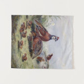 ヴィンテージの絵画ウズウズバードフィッツウィリアムテイト タペストリー (正面(横))