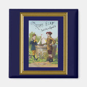 ヴィンテージの絶頂の石鹸の広告の磁石 マグネット (正面)