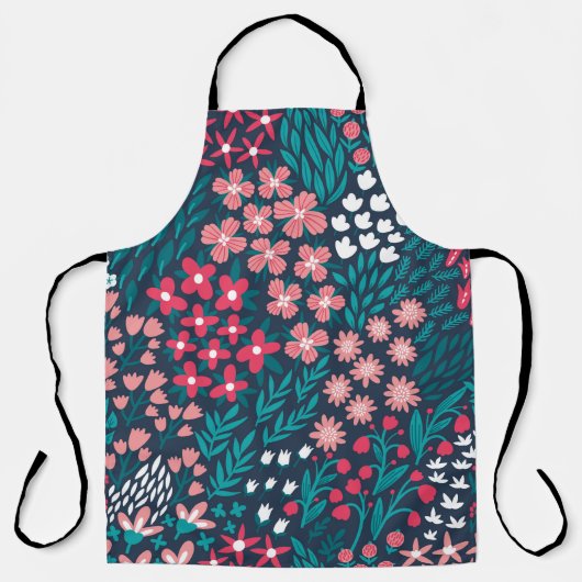 ヴィンテージの継ぎ目のない模様。無限の繰り返し  エプロン (正面)