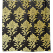 ヴィンテージの継ぎ目のない紋様 シャワーカーテン (正面)